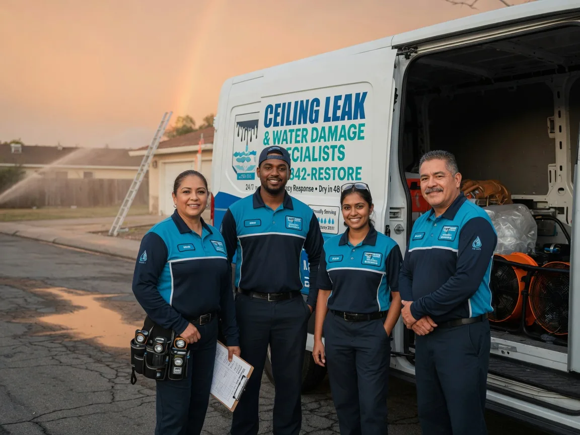Ceiling Leak Cleanup company in Amston, CT